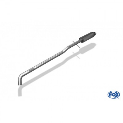 Silencieux avant inox pour MINI COOPER CABRIOLET R52