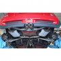 Silencieux arrière duplex sortie centrale inox 2x76mm type 13 pour MINI COOPER S CABRIOLET R52