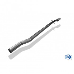 Stainless front silencer removal tube for MINI COOPER S R56