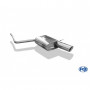 1x90mm stainless steel 25 for MINI COOPER CLUBMAN R55