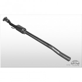 Silent stainless steel front for MINI COOPER CLUBMAN R55