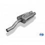 Silencieux arrière inox sortie centrale 2x100mm type 25 pour MINI COOPER S F57