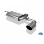 Silencieux arrière inox 1x129x106mm type 44 pour MITSUBISHI ASX 4x2