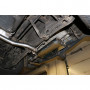 Silent stainless steel rear 1x129x106mm type 44 for MITSUBISHI ASX 4x2