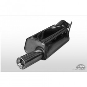 1x90mm stainless steel silent for MITSUBISHI CARISMA TYPE DAO