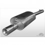 Silent stainless steel 1x100mm type 13 for MITSUBISHI GALANT KOMBI TYPE EA