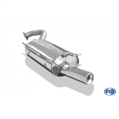 Silent stainless steel 1x90mm type 13 for MITSUBISHI GALANT KOMBI TYPE EA