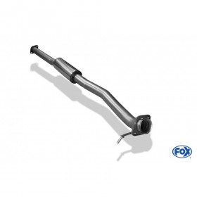 Silent stainless steel front for MITSUBISHI LANCER RALLYART