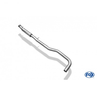 Silencieux avant inox pour MITSUBISHI LANCER EVOLUTION VI