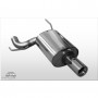 Silencieux arrière inox 1x100mm type 13 pour MITSUBISHI LANCER EVOLUTION VIII