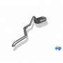 Stainless rear silence with original output for MITSUBISHI L200 TYPE K60T