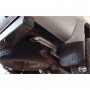 Silencieux arrière inox avec sortie type origine pour MITSUBISHI L200 TYPE K60T