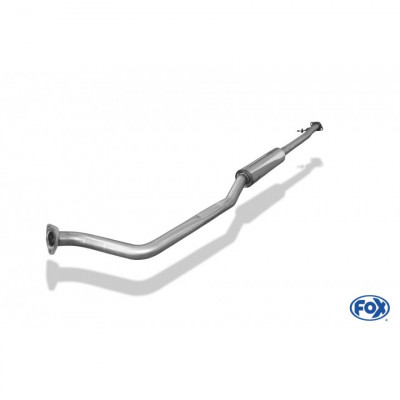 Silent stainless steel front for MITSUBISHI OUTLANDER I 4WD TYPE CU