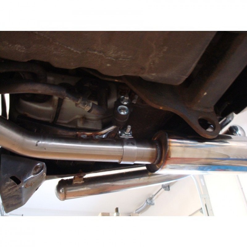 Silencieux Arrière Pour Mitsubishi Pajero 3.2 Di-D - Acier Aluminié, Homologation E, Facile à Monter