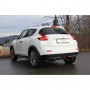 Silencieux arrière duplex inox 1x115x85mm type 32 pour NISSAN JUKE TYPE F15 4x4