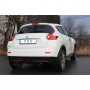 Silencieux arrière duplex inox 1x115x85mm type 32 pour NISSAN JUKE TYPE F15 4x4