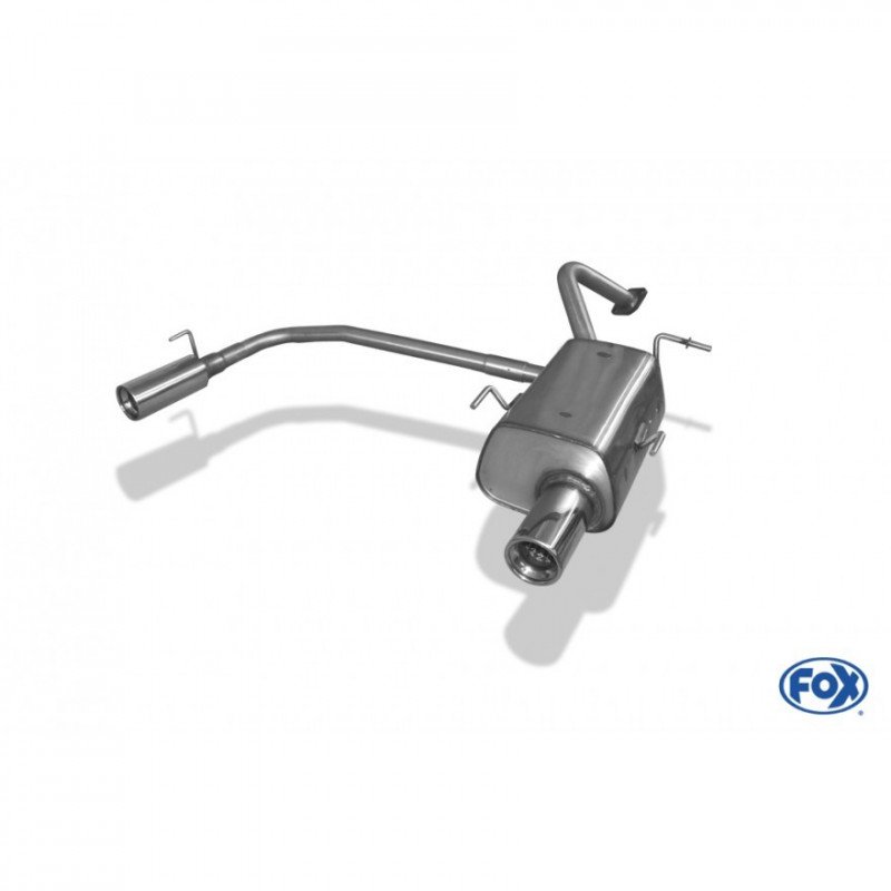 Silencieux Arrière Compatible Nissan Micra III (K12) & Note (E11) - Pièce De Rechange Qualité ATEC