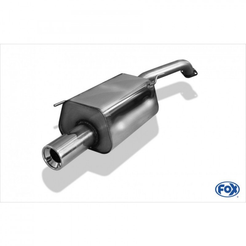 Silencieux Intermédiaire Pour NISSAN MICRA IV 1.2 80/98 CH - Acier Aluminié - Kit De Montage Inclus