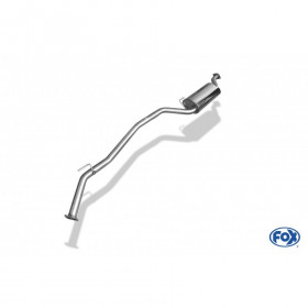 Silencieux avant inox pour NISSAN MURANO TYPE Z50