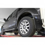 Silencieux arrière duplex inox sidepipe 2x90mm type 16 pour NISSAN NAVARA D40