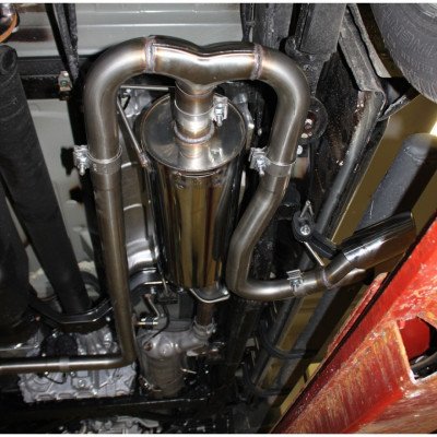 Silencieux D'échappement Pour Nissan Serena 2.0 (1992-1996) Avec Catalyseur - Neuf