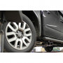 Silencieux arrière duplex inox sidepipe 2x90mm type 16 pour NISSAN NAVARA D40