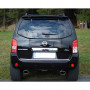 Système d'embout duplex inox 1x140x90mm type 32 pour NISSAN PATHFINDER TYPE R51