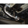 Système d'embout duplex inox 1x140x90mm type 32 pour NISSAN PATHFINDER TYPE R51