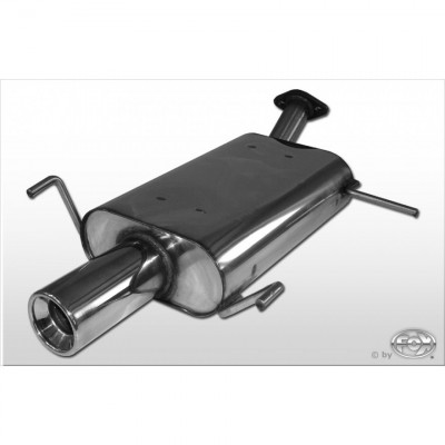 Silencieux arrière inox 1x90mm type 13 pour NISSAN PRIMERA KOMBI TYPE P11