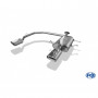 Silencieux arrière duplex inox 1x135x80mm type 53 pour NISSAN PRIMERA KOMBI TYPE P11
