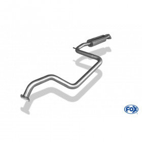 Silent stainless steel front for NISSAN PRIMERA KOMBI TYPE P11