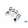 Silencieux arrière duplex inox 1x90mm type 16 pour NISSAN PRIMERA BERLINE TYPE P12