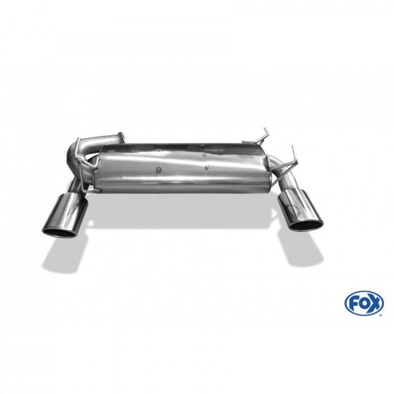 Silencieux Arrière Pour Nissan X-Trail T30 2.0 2.5 2.2 DCi - Homologué E, Kit Inclus
