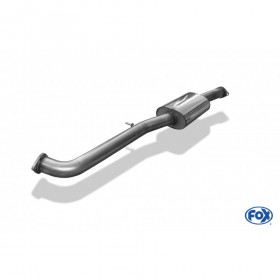 Silent stainless steel front for NISSAN 350Z