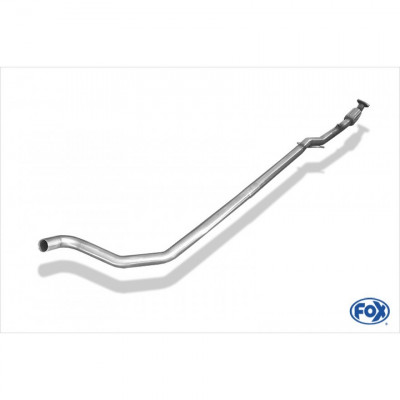 Tube de suppression de silencieux avant inox pour OPEL ADAM