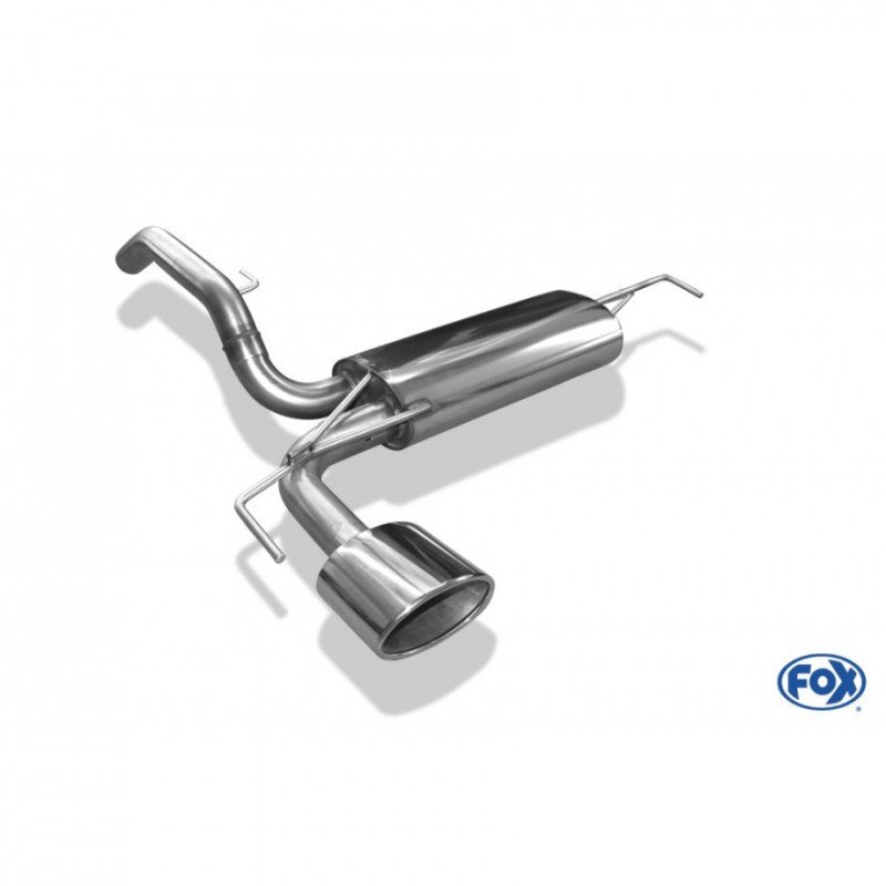 Silencieux Arrière Pour Opel Adam 1.4 87-101CH - Kit Complet Prêt à Monter