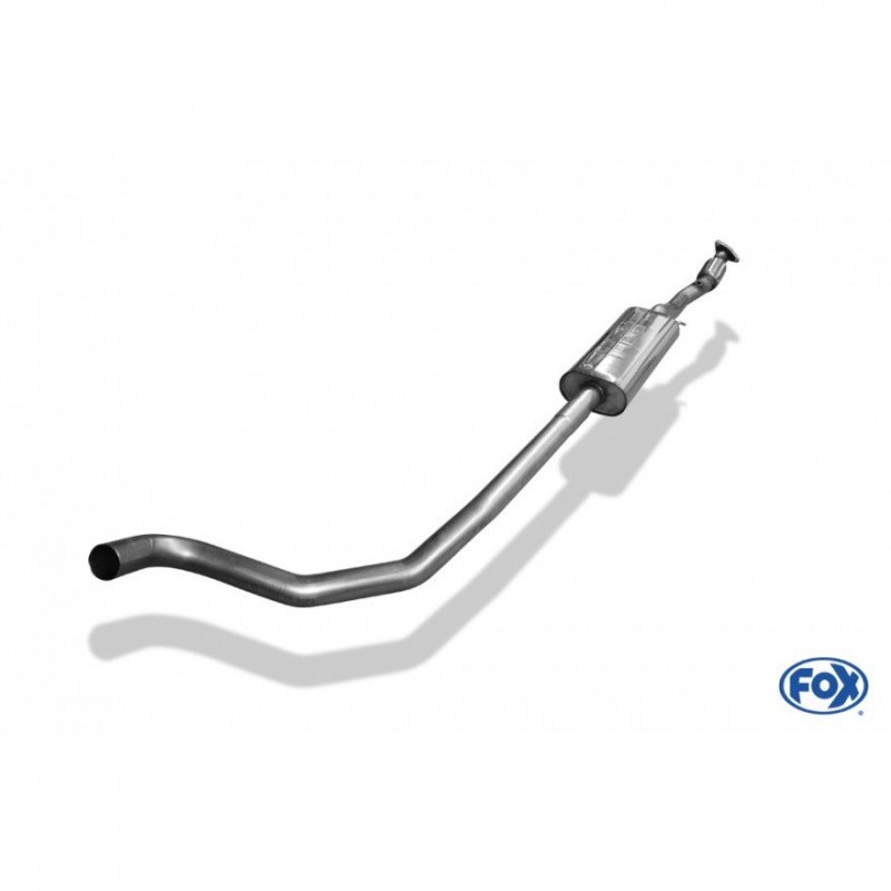 Silencieux Intermédiaire Pour OPEL ADAM 1.2 69CH - Neuf, Acier Aluminié, Garantie 30 Mois, Kit De Montage Inclus