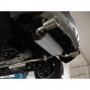 Silent rear duplex stainless steel 1x140x90mm type 33 for OPEL ANTARA