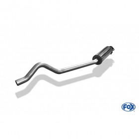 Silent stainless steel front for OPEL ASTRA F CC