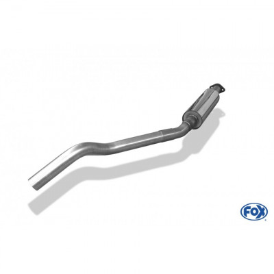 Silencieux avant inox pour OPEL ASTRA F CC