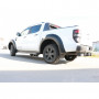 Silencieux arrière duplex inox 2x115x85mm type 38 (sidepipe) pour FORD RANGER MK6 WILDTRAK
