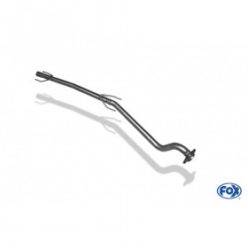 Stainless front silencer removal tube for OPEL ASTRA G CC (50mm)