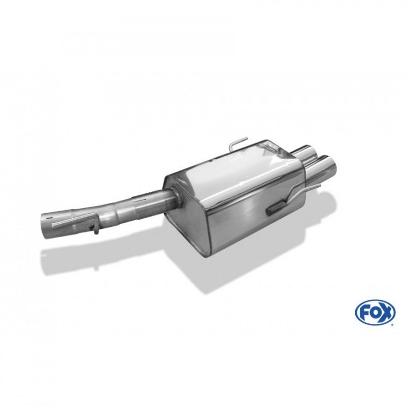 Silencieux Arrière Pour OPEL ASTRA G 1.6/1.8 Hayon (09.2003-09.2004) - Neuf, Acier Aluminié, Garantie 30 Mois