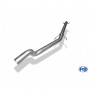 Tube de suppression de silencieux avant inox pour OPEL ASTRA G CC (Ø63.5mm)