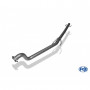 Stainless front silencer removal tube for OPEL ASTRA G (COFFRE)