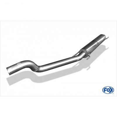Silent stainless steel front for OPEL ASTRA G TURBO COUPE/CABRIOLET