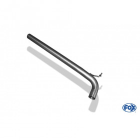 Stainless front silencer removal tube for SKODA OCTAVIA RS TYPE 5E