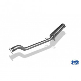 Silent stainless steel front for OPEL ASTRA G CC OPC