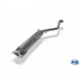 Silent stainless steel front for OPEL ASTRA G CC OPC