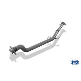 Stainless front silencer removal tube for OPEL ASTRA G CC OPC